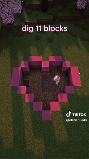 Minecraft glowing Pond tutorial. #minecraft #cozyminecraft #minecraftbuilds #minecraftpinkbuilds