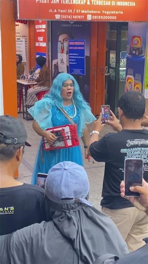 Pengamen viral malioboro