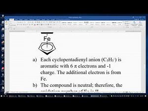 22 3 Electron counting for transition metal complexes