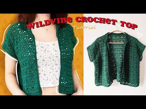 EASY SHORT SLEEVE CROCHET SHIRT TUTORIAL - LACEY MESH CROCHET SHIRT TUTORIAL - BEGINNER FRIENDLY