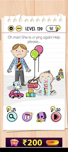 Brain 🧠 test puzzle 🧩 level 139
