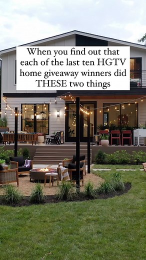 HGTV on Instagram: "👇 The 2-Part Formula to Boost Your Chances of Winning an HGTV Home Giveaway Sweepstakes: ✅ 1. Sign up for sweepstakes reminders. Every single one of the last ten winners signed up for daily email reminders on HGTV.com. Receiving the email every day helped them remember to enter! Click this post at our link in bio to sign up for reminders for our upcoming giveaway, HGTV Urban Oasis 2024. ✅ 2. Enter every day. Seems like a no-brainer, but most people won’t do it. Each of our w