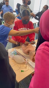 Diversity CRNA 2022 HBCU Tour Howard University School of Nursing Dr. Cara Adams, DNP, CRNA (Graduate, Duke University Nurse Anesthesia Program) as preceptor to nursing students. The expectation, a return demonstration on intubating a mannequin. The goal, change. "You can't be, what you can't see" ~ Marian Wright Edleman Let's change the face and culture of Nurse Anesthesia with access, networking & opportunity. This is an active workforce pathway of the Immersion Model for Diversifying Nurse An