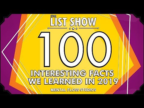 100 Interesting Facts We Learned in 2019 | Mental Floss