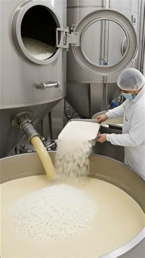 How Cheese Is Made in Factory 🧀 | Cheese Making Process#machine #viral