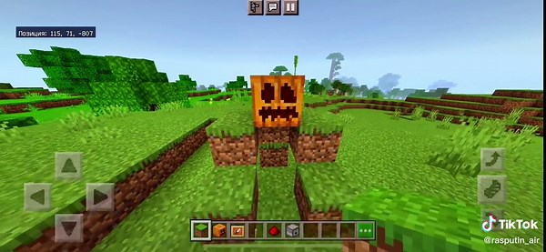 Creating a Dirt Golem in Minecraft