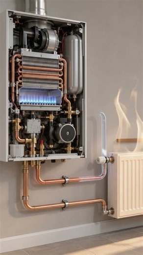 How Does a Gas Boiler Heat Your Home? 🔥🏠