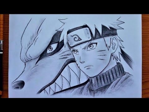 How To Draw Naruto With Kurama _ Easy Step By Step