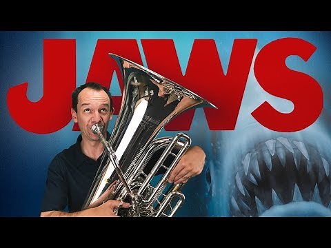 Jaws Theme (euphonium, tuba, cimbasso and piano cover)
