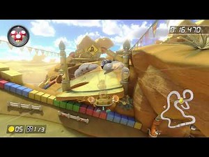 GBA Cheese Land [200cc] - 1:17.368 - V2★Panda (Mario Kart 8 Deluxe World Record)