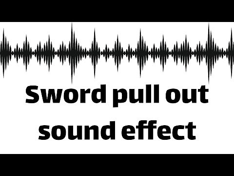 Sword pull out sound effect (no copyright)