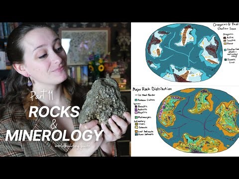 Minerology and Rock Distribution Map || Worldbuilding Guide Part 11