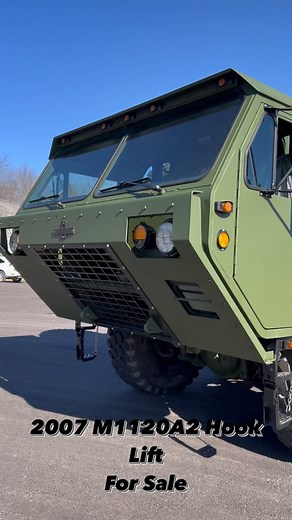 10K views · 1.1K reactions | 2007 Oshkosh M1120A2 Hook Lift For Sale Now! | Midwest Military Equipment | Facebook