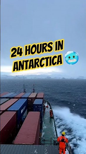 24 Hours in the Most Dangerous Ocean!🥶🤢#shorts