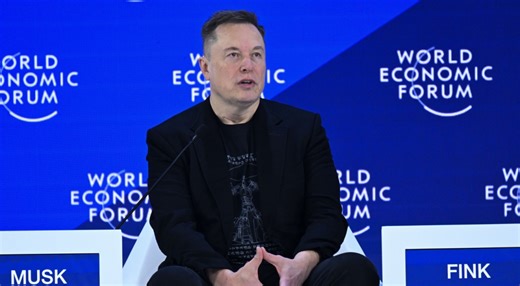 Musk hijacks Davos stage with sci-fi vision for humanity