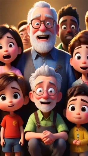 The Grandpa Who Forgot His beard 👴😂 | Funny Cartoon Story 👴😂