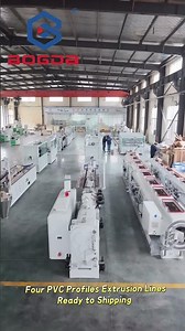 BOGDA PVC Profile Extrusion Lines not include the mold