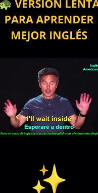 Inglés en versión lenta para aprender mejor 🎧 | #ingles #aprenderingles