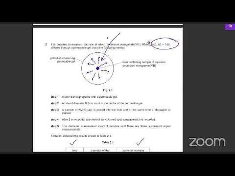 A Level Chemistry 2023 | Paper 5