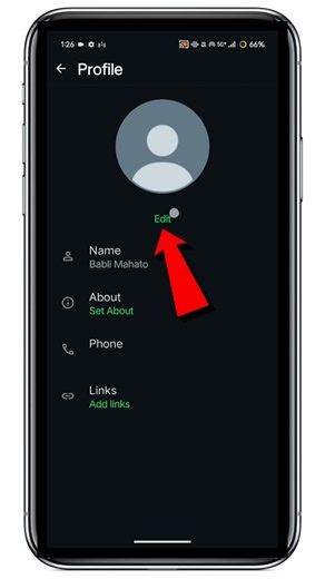 REAL! WhatsApp mein photo kaise lagaye 2026 | How to update profile picture on WhatsApp #shorts