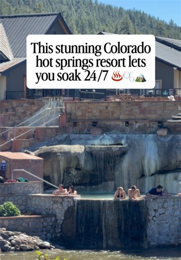 The ultimate relaxation getaway in Colorado ♨️🫧🏔️💦 📍 @The Springs Resort Stay in one of their newly built rooms or suites and get access to the springs 24/7!! 😍 Follow for more fun places to stay around Colorado! 🏔️ #thespringsresortandspa #pagosasprings #hotsprings #explorecolorado #coloradomountains
