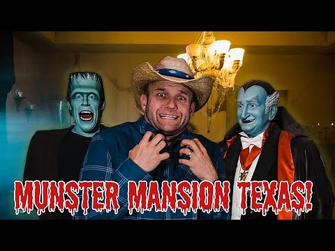 Munsters Mansion in Texas - Amazing Real Life Replica in Waxahachie