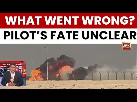 IAF Tejas Jet Crashes At Dubai Airshow 2025, Second Crash In Aircraft's History