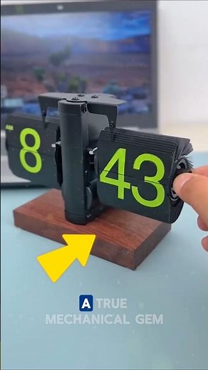 Mechanical Flip Clock