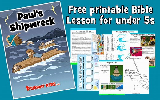 Paul's Shipwreck - Bible lesson for kids - Trueway Kids