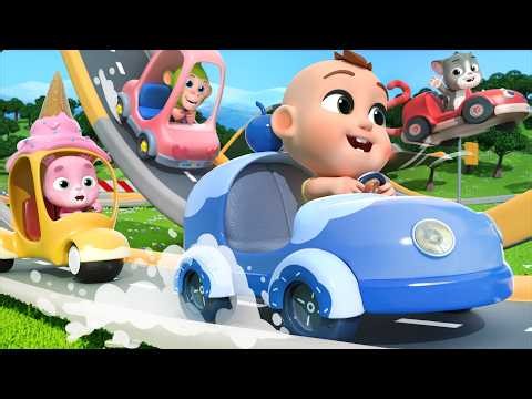 Baby Car Finger Family | Racing Game Song | Newborn Baby Songs & Nursery Rhymes