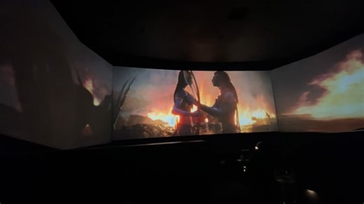 Caprice on Instagram: "Sneaky peak of the new SCREENX that has opened at @eventinnaloo this week. 3 screens across 3 walls to put you right in the action. See Wicked now, Zootopia 2 coming soon and bookings for Avatar have already opened. Put your feet up in the recliners and enjoy the movie! Thanks for having me!"