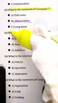 Synonym Quiz 🧠 | 90% People Fail This! #quiz #triviatricks #shots #shortsfeed #usa #groth #grow