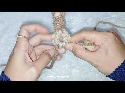 DIY Macrame Bag Strap Tutorial // Tutorial Tali tas Macrame 