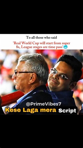 I only believe in Jay Shah’s Script Supremacy 🛐📖