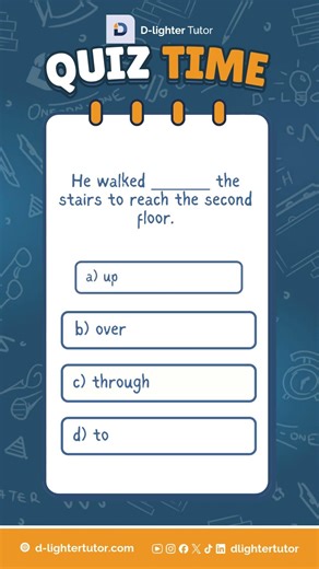 English Preposition Challenge