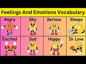 Feelings And Emotions Vocabulary, List of Feelings & Emotions Vocabulary, Feeling words, Emotional