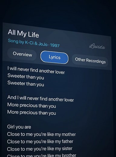 All My Life lyrics - K-Ci & JoJo (full song lyrics)
