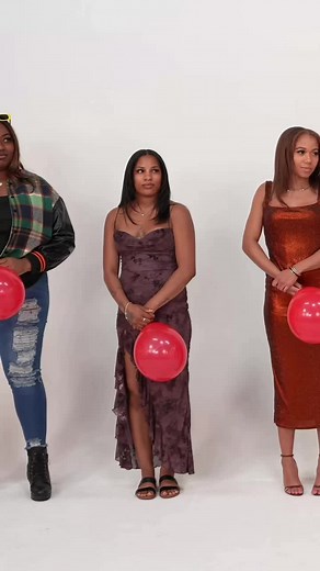 What was she thinking? 😳👇 #poptheballoon #usa #uk | popping balloon