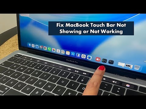 How to Fix MacBook Touch Bar Not Showing or Not Working
