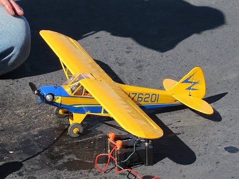 Guillows R/C Super Cub w/ Cox .020 Pee Wee Engine