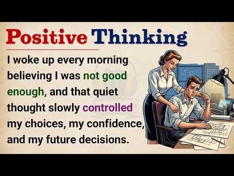 The Power of Positive Thinking 🧠 | Learn English Through Story 🔥| Level 4 English Listening Practice