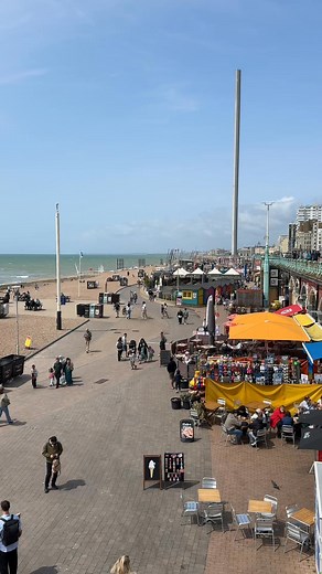 Brighton seafront #brighton #beach | Walks and Visits