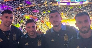El emotivo mensaje de bienvenida de los Lakers a la Selección Argentina: “Los campeones”