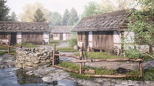 4.6K views · 125 reactions | Let's get back to the 1500s and take a tour at this Quixel Megascans' environment "Medieval Village", recreated entirely in Twinmotion by Paweł Rymsza. With all the modular assets available to download from Megascans' library, Pawel brought them into Twinmotion and turned the scene into a vivid animated environment. Browse the assets here: https://bit.ly/35ravEj | Twinmotion | Facebook