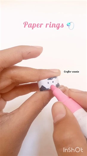 diy cute paper rings easy crafter wania subscribe now