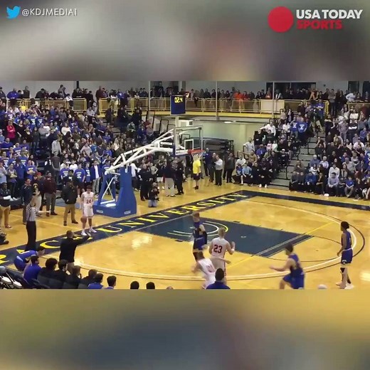 In case you missed it this weekend, this is one of the most incredible game-winning shots you'll ever see, and it was for the state title! https://usat.ly/2FRyrn2 | USA TODAY Sports