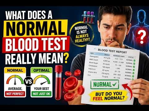 What Does A Normal Blood Test Really Mean? | Normal Vs Optimal Blood Test