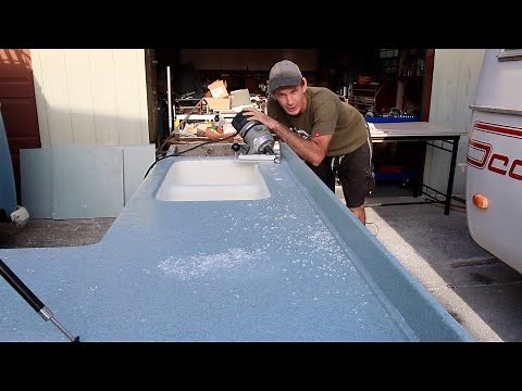 Cove Backsplash Solid Surface, How To, Tutorial