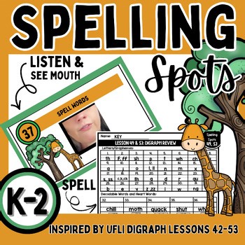 Spelling Digraph ck ch sh th FLSZ Worksheets Elkonin box Kindergarten 1st Grade