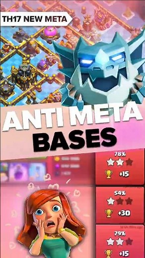 Top 4 TH17 Anti-2 Star Legend League Bases